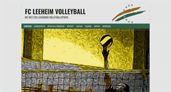 Desktop Screenshot of leeheim-volleyball.de